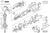 Bosch 0 602 HF0 009 GR.77 Hf-Angle Grinder Spare Parts